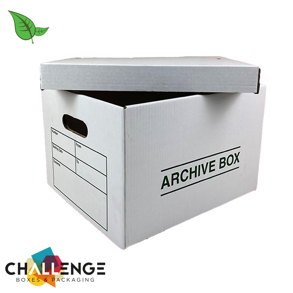 Archive Box & Lid  Challenge Packaging